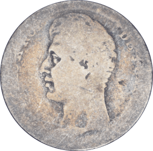 Avers 1 franc Charles X 1829 W