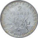 2 francs Semeuse 1814 C - Revers