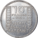 10 francs 1931 Turin - Revers