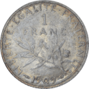 1 franc Semeuse 1909 - Revers