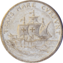 Médaille Christophe Colomb caravel 1992 - Revers