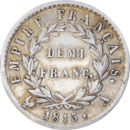 Demi franc Napoléon Empereur 1813 A - Revers