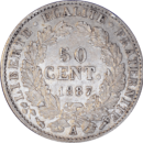 50 centimes Cérès 1887 A - Revers