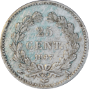 25 centimes Louis-Philippe 1847 A - Revers