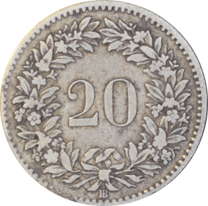 Revers 20 centimes Écusson