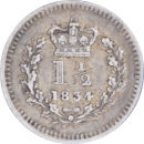 1½ pence Guillaume IV - Revers
