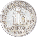 10 cents George V 1926 - Revers