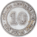 10 cents George V 1926 - Revers
