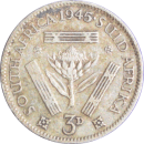 3 pence George VI 1945 - Revers