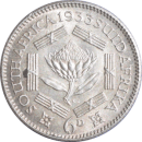 6 pence George V 1933 - Revers