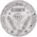 3 pence George VI 1940 - Revers