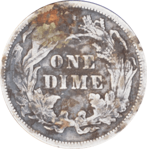 Revers 1 dime "Seated Liberty" 1891
