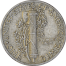 10 cents "Mercury Dime" 1941 - Revers