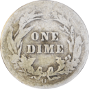 10 cents "Barber Dime" 1903 O - Revers