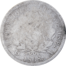 2 francs Napoléon Ier 1808 A - Revers
