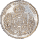 200 réis Pedro II 1857 - Revers