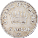 5 soldi Napoléon I 1812 M - Revers