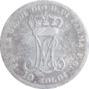 10 soldi Maria Luigia 1815 M - Revers