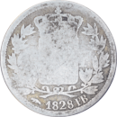 ½ franc Charles X 1828 BB - Revers