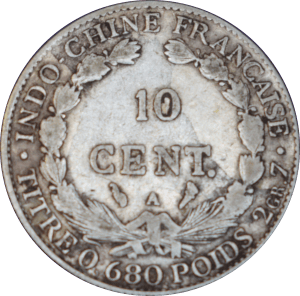 Revers 10 cents 1925