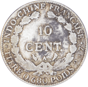 Revers 10 cents 1921