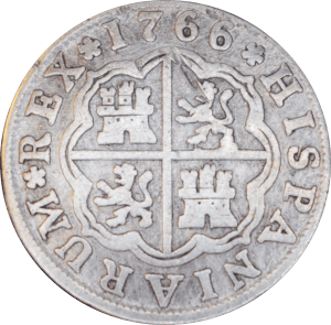 1 real Charles III 1766 - Revers