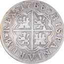 1 real Charles III 1766 - Revers