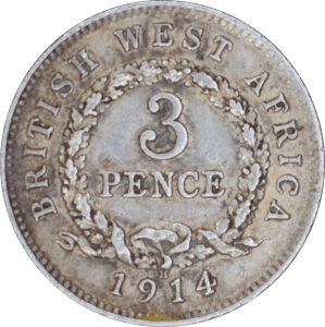 3 pence George V 1914 - Revers