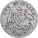 1 shilling George V 1917 M - Revers