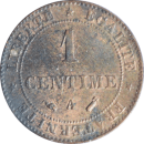 1 centime Cérès 1888 A - Revers