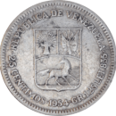 25 centimos 1954 - Revers