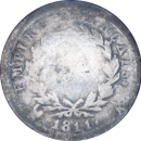 Demi franc Napoléon Empereur 1811 A - Revers