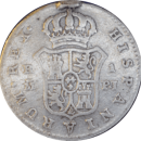 1 real Charles III 1781 M - Revers