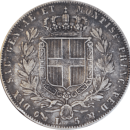 5 lires Carlo Alberto 1847 P - Revers