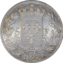 5 francs Charles X 1827 K - Revers