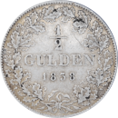 ½ Gulden 1838 Hesse-Darmstadt Ludwig II - Revers