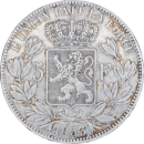 5 francs Léopold Ier 1853 - Revers