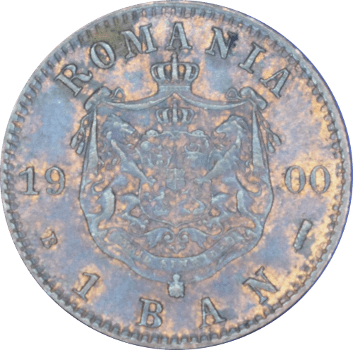 1 Ban Carol Ier 1900 B - Revers