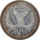 100 francs Marie Curie 1984 - Revers