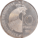 10 francs Robert Schuman 1986 BU - Revers