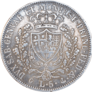 5 Lires Charles-Félix 1830 P - Revers