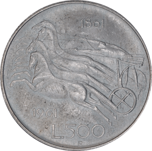 Revers 500 lires Unité italienne
