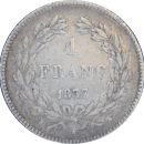 1 Franc Louis-Philippe 1837 W - Revers