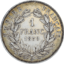 1 franc Napoléon III 1859 A - Revers