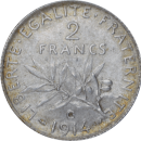2 francs Semeuse 1914 C - Revers