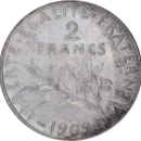 2 francs Semeuse 1909 - Revers