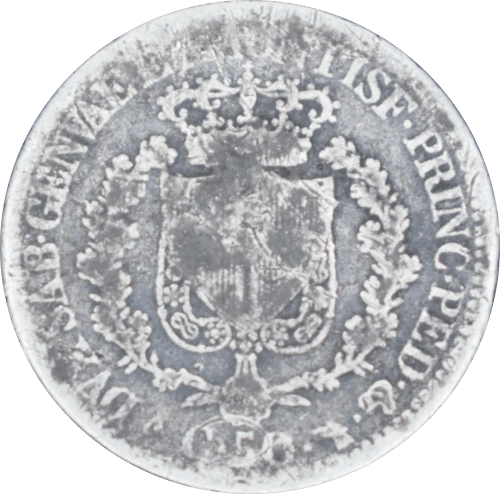 50 centesimi Charles Félix 1825 L - Revers