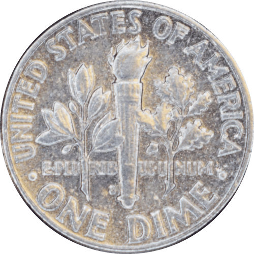 Revers 10 cents "Roosevelt Dime" 1963 D