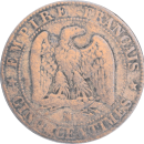 5 centimes Napoléon III 1855 MA - Revers