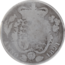 1/2 Couronne George IV 1821 - Revers